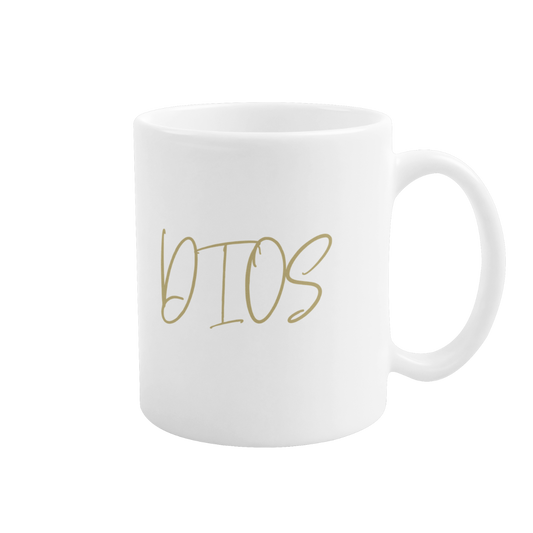 Spanish Dios Coffee Cup